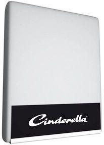 Topper Spannbettlaken Cinderella Hellgrau (Baumwolle)-90 x 200 cm