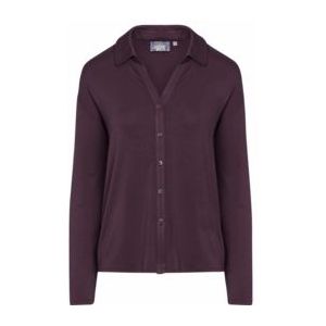 Top Essenza Kae Long Sleeve Damen Plum Wine-XL