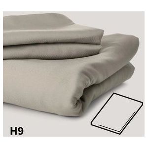 Topper Spannbettlaken Dommelin 5-9 cm Perle (Satin 600TC)-210 x 220 cm