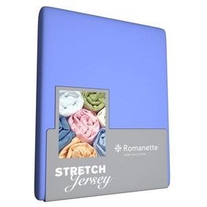 Spannbettlaken Romanette Lavendel (Jersey)-2-personen (140/150 x 200/210/220 cm)