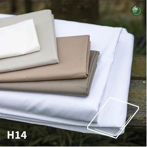 Topper Spannbettlaken Dommelin 10-14 cm Baumrinde (Bio Perkal)-140 x 200 cm