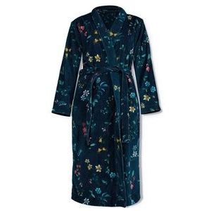 Bademantel Pip Studio Les Fleurs Dunkelblau Damen-M