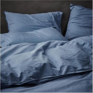 Bettwäsche Essenza Guy Blue Baumwolle-155 x 220 cm