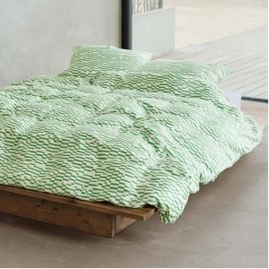 Bettwäsche Marc O'Polo Harpa Fern Green Bio-Baumwollsatin-200 x 220 cm