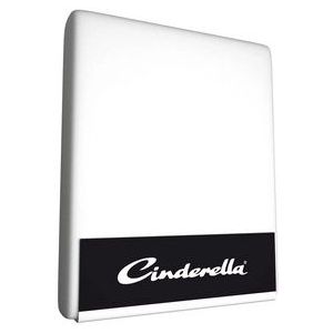 Topper Spannbettlaken Cinderella Weiß (Baumwolle)-160 x 210 cm