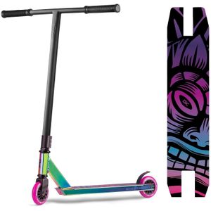 Soke EVO Street - Stuntstep - 83 cm Hoog - Max 100 Kg - Zwart Roze Paars