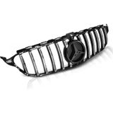 Grill MERCEDES W205 14-18 SPORT GLANZEND ZWART CHROOM