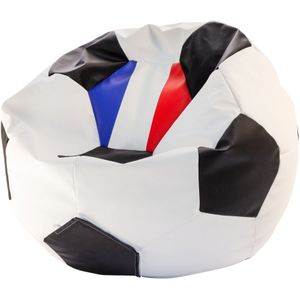 Voetbal zitzak - EURO 2024 - maat L - Ø 90 cm - Frankrijk