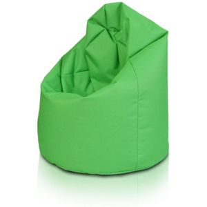 Zitzak fauteuil groen- loungestoel zitkussen relaxkussen