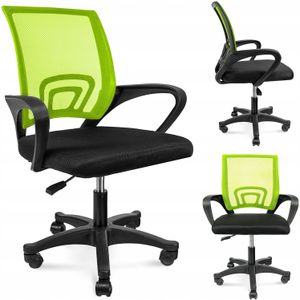 Ergonomische bureaustoel - SMART - verstelbaar - zwart groen