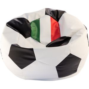 Voetbal zitzak - EURO 2024 - maat L - Ø 90 cm - Italie