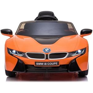BMW I8 coupé - supercar kinderauto - elektrisch bestuurbaar - oranje