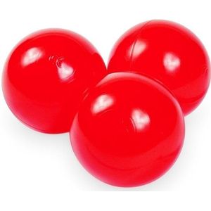 Ballenbak ballen rood (70mm) 1000 stuks