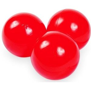 Ballenbak ballen rood (70mm) 100 stuks