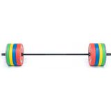 Bumper plates - rubberen halterschijf - 15 kg - Ø 45cm - geel