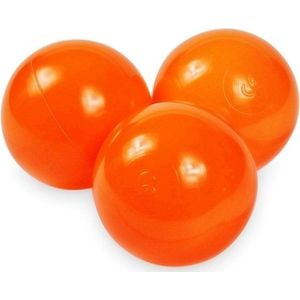 Ballenbak ballen oranje (70mm) 500 stuks