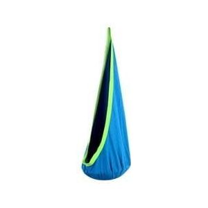 Cocoon hangstoel - hangmat - blauw groen - tot 80 kg