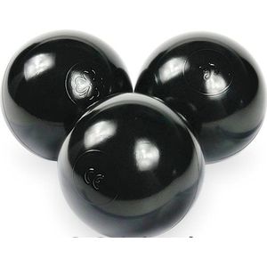 Ballenbak ballen zwart (70mm) 1000 stuks