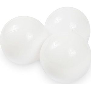 Ballenbak ballen wit (70mm) 300 stuks