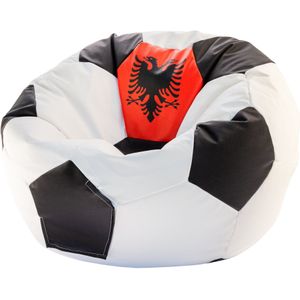 Voetbal zitzak - EURO 2024 - maat L - Ø 90 cm - Albanie