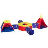 Kinder Speeltent – 400x320x135 cm – 4 Tunnels