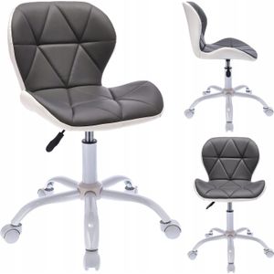 Bureaustoel - ENDO - ergonomisch - modern - wit grijs