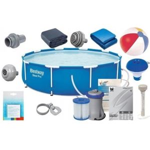 Bestway steel pro frame pool 366 x 76 - complete set