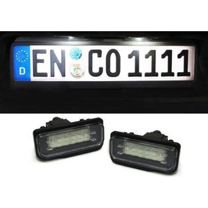 LED kentekenverlichting Mercedes C219 R171 W211 W203 Wit 6000k