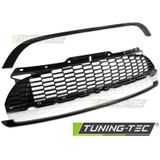 Grill MINI COOPER 10-14 R56/57/55 JCW STIJL GLANZEND ZWART