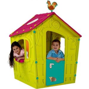 Speelhuisje voor buiten - kinder speelhuis - groen - 146x110x110 cm - Curver