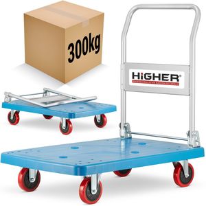 Transportwagen - plateauwagen - inklapbaar - tot 300 kg