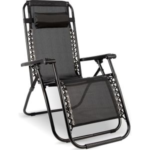 Tuinligstoel - 120kg - antislip - 5kg