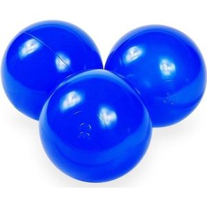 Ballenbak ballen blauw (70mm) 500 stuks