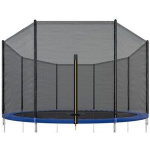 Trampoline net 244 cm buitenzijde - geschikt voor 6 palen