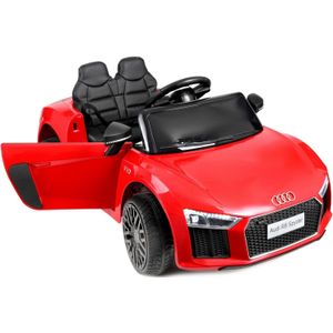 Audi R8 Spyder - Elektrische kinderauto - accu auto - tot 5 km/u - rood