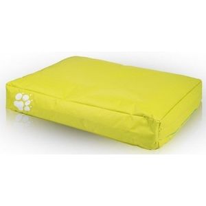 Hondenkussen - hondenbed - 80x120cm - geel