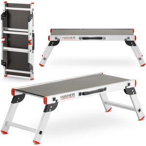 Werkplatform - 2,35 m werkhoogte - 150 kg max.