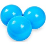 Ballenbak ballen licht blauw (70mm) 1000 stuks