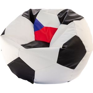 Voetbal zitzak - EURO 2024 - maat L - Ø 90 cm - Tsjechie