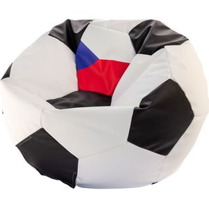 Voetbal zitzak - EURO 2024 - maat L - Ø 90 cm - Tsjechie