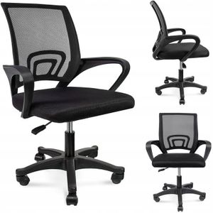 Ergonomische bureaustoel - SMART - verstelbaar - zwart
