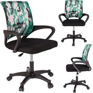 Ergonomische bureaustoel - SMART - verstelbaar - camouflage