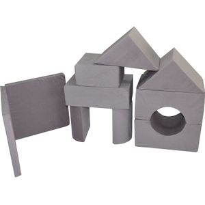 Foam blokken - soft play - ITAKA - 9 delig - lila