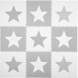 Speelmat - foam puzzelmat - 180x180 cm - sterren