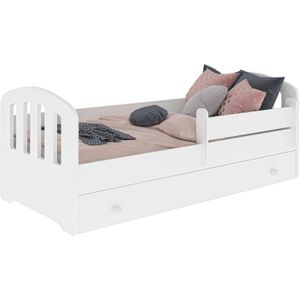 Peuterbed FELIX - met lade - 160x80 cm - wit