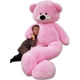 Teddybeer - XXL - 220 cm - Roze