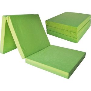 Viking Choice Logeermatras - groen - camping matras - reismatras - opvouwbaar matras - 195 x 70 x 8