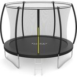 Trampoline met net - 312 cm - 10 FT - zwart - tot 120 kg