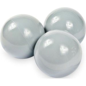 Ballenbak ballen grijs (70mm) 100 stuks