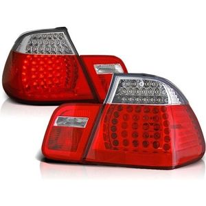 Achterlichten BMW E46 05 98-08 01 ROOD HELDER LED